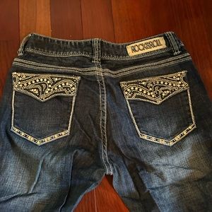 Rock N Roll Low Rise Boot Cut Jeans